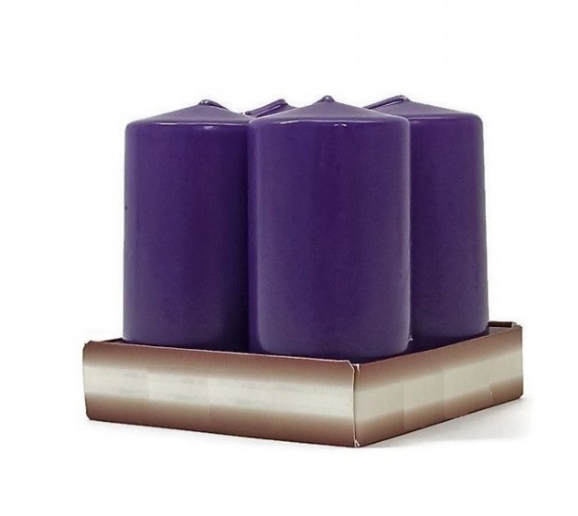 Adventní svíčky na Vánoce